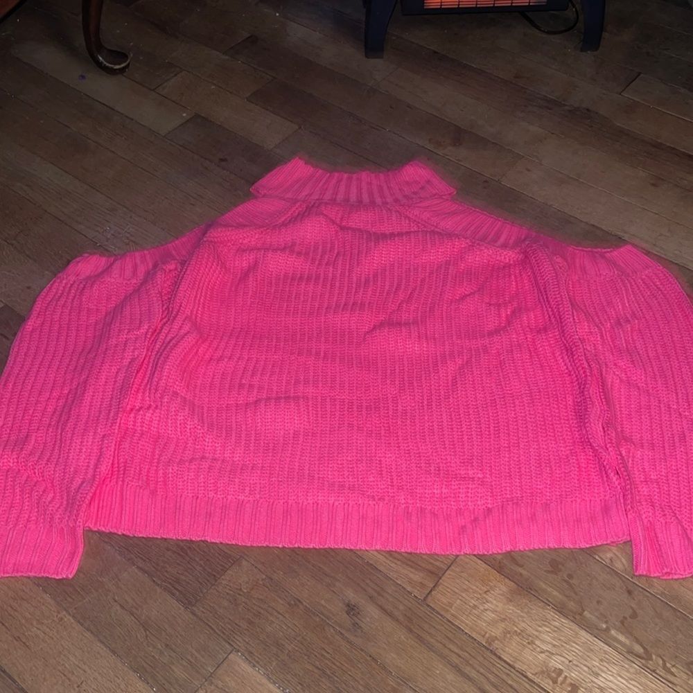 New cold shoulder sweater